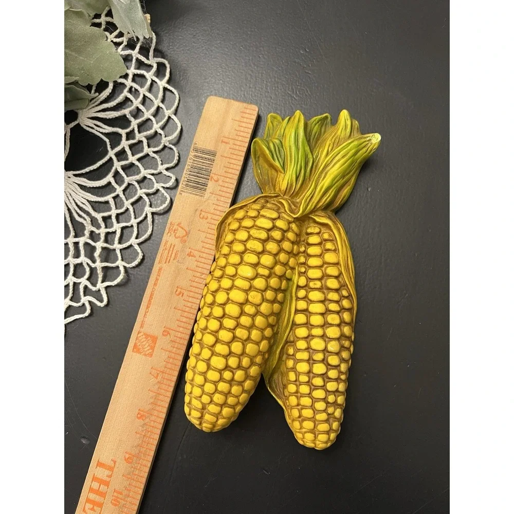 Ardco Dallas Vintage Ceramic Cobs of Corn 1950s Wall‎ Art 3D Japan As Is